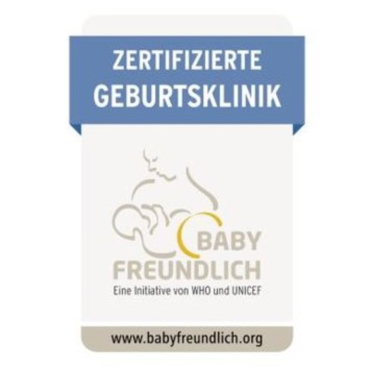 Zertifikatslogo Babyfreundliche Geburtsklinik
